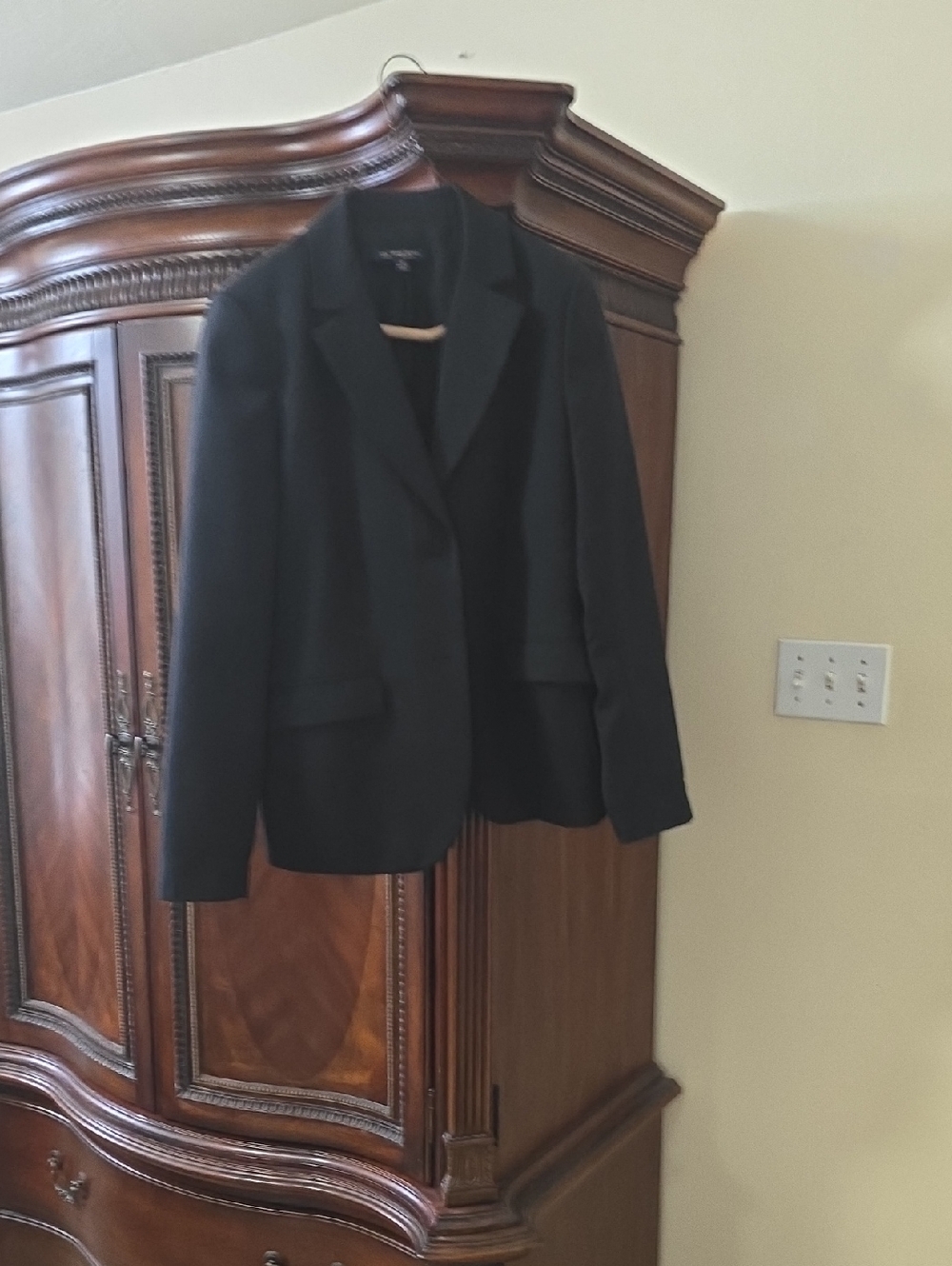 Brooks Brothers Black Women's Single-Button Blazer